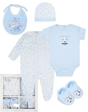ENERGIERS gift set 5 pieces Boy (0 -15 months)