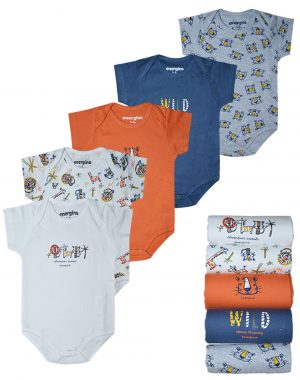 ENERGIERS Rompers full-body 5-piece Boy (0 -15 months)