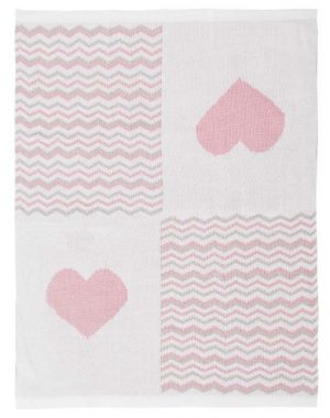 Infant's blanket knitted