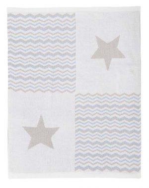 Infant's blanket knitted