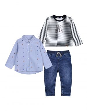 Baby 3 piece set for boys