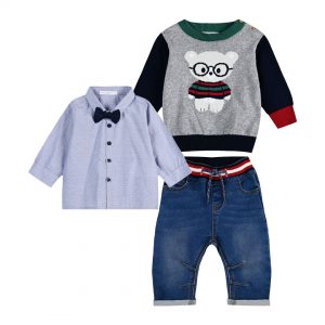 Baby 3 piece set for boys