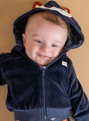 Baby velvet jacket