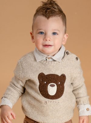 Baby knit pullover