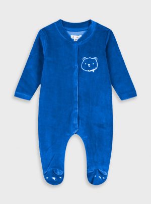 Baby velvet romper