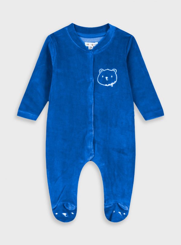 Baby velvet romper
