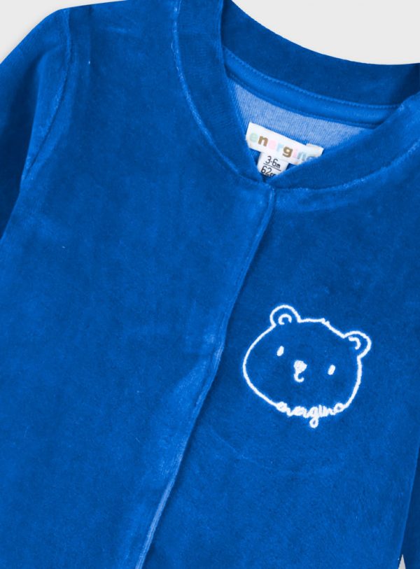 Baby velvet romper