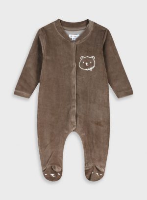 Baby velvet romper