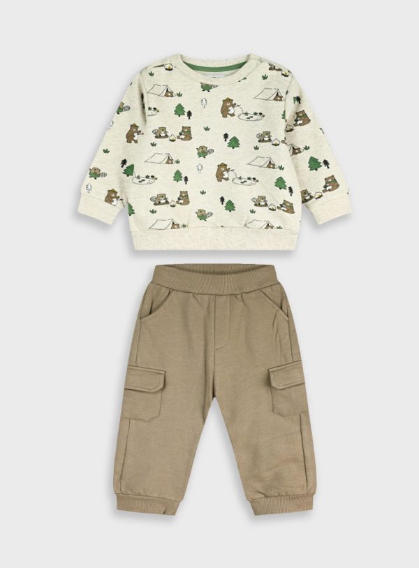 Baby fleece tracksuit