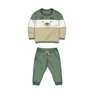 Baby fleece tracksuit