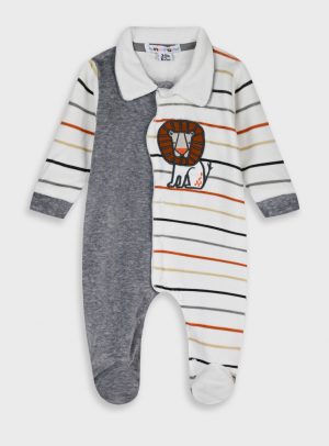Baby velvet romper