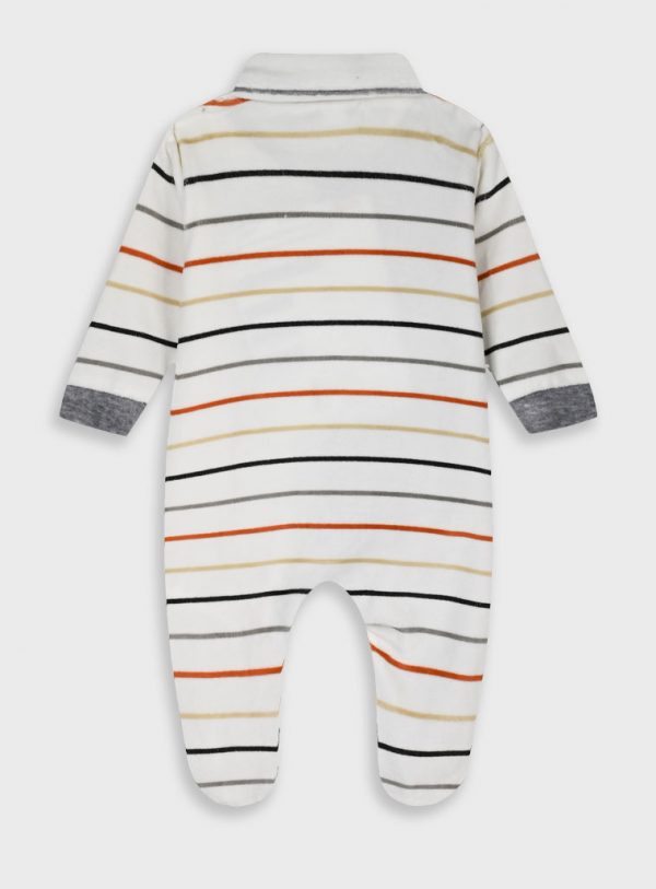 Baby velvet romper
