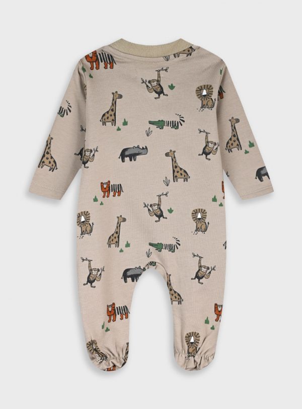 Baby romper with bib