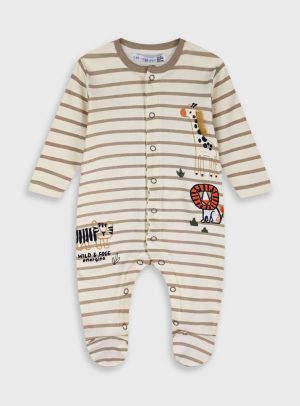 Baby stripped romper