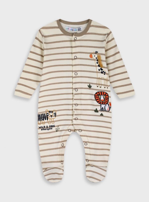 Baby stripped romper