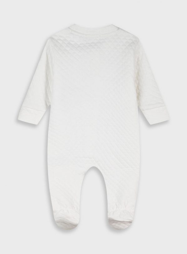 Baby quilted romper