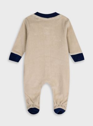 Baby velvet romper