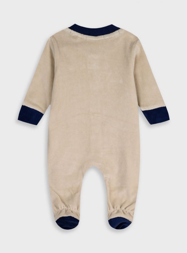 Baby velvet romper