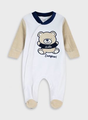 Baby velvet romper