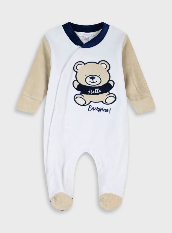 Baby velvet romper