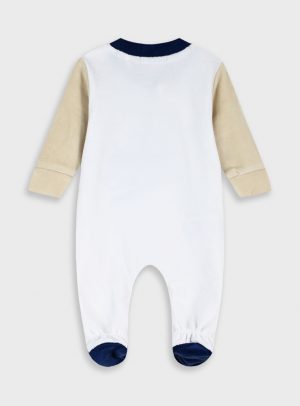Baby velvet romper