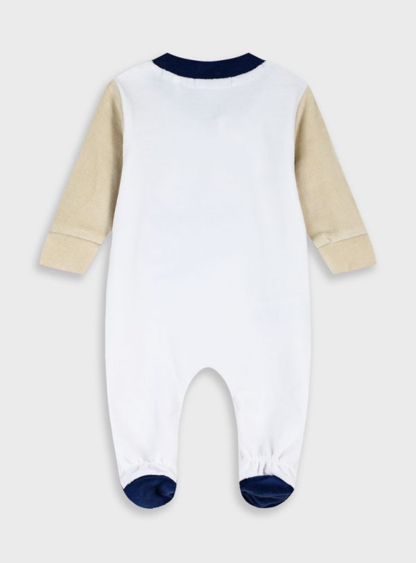 Baby velvet romper