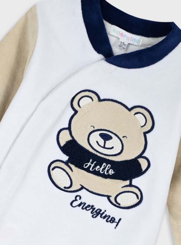 Baby velvet romper