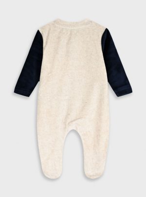 Baby velvet romper