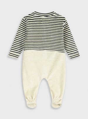 Baby velvet romper
