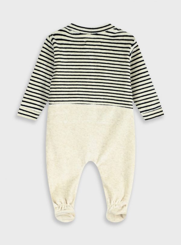 Baby velvet romper