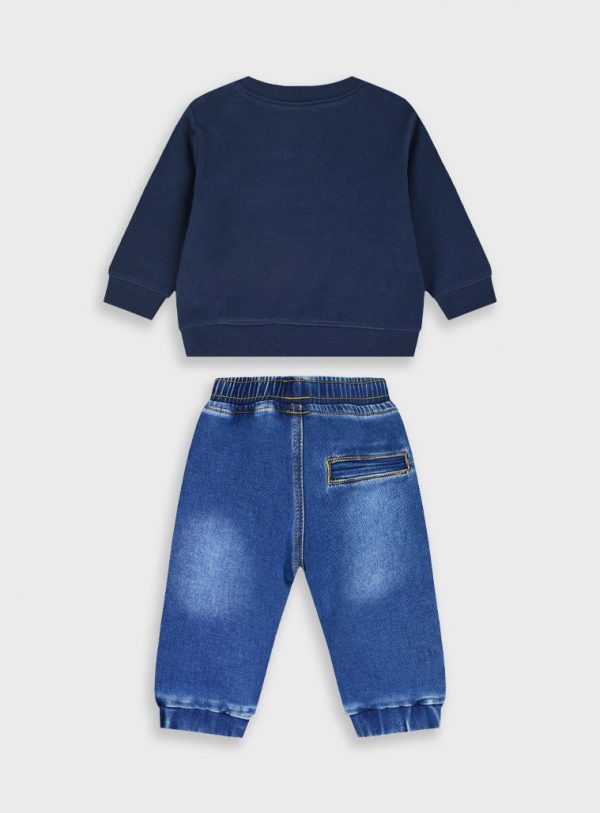 Baby set jumper with jeans