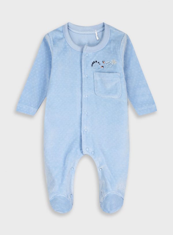 Baby velvet romper
