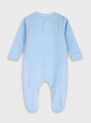 Baby velvet romper