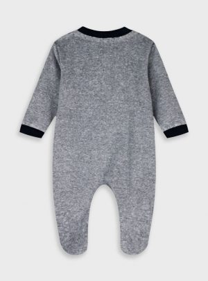 Baby velvet romper