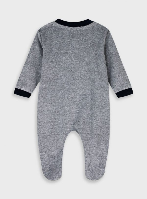 Baby velvet romper