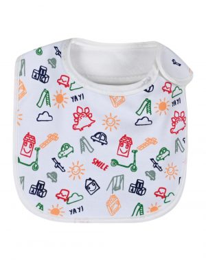 Baby Boy set 2-piece cotton bibs