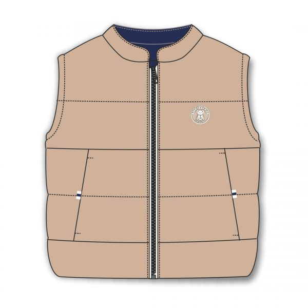 Baby boy΄s double sided vest jacket (6-18 months)