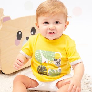 Baby boy΄s 2 piece set with print (6-18 months)