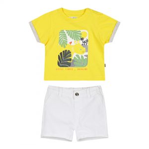 Baby boy΄s 2 piece set with print (6-18 months)