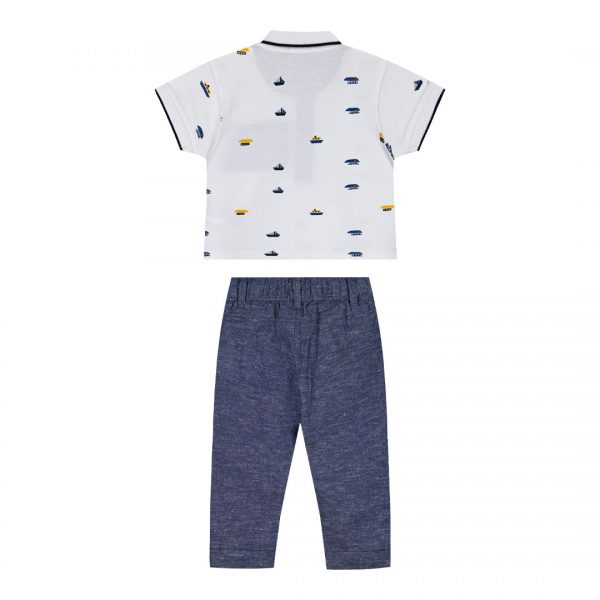 Baby boy΄s 2 piece set with embroidery (6-18 months)