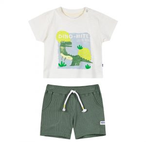 Baby boy΄s 2 piece set with print (3-18 months)