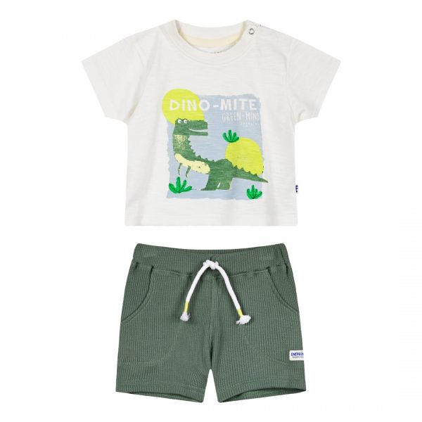 Baby boy΄s 2 piece set with print (3-18 months)