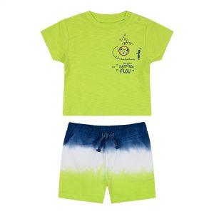 Baby boy΄s 2 piece set with print (3-18 months)