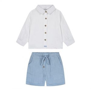 Baby boy΄s 2 piece set with button down shirt (6-18 months)