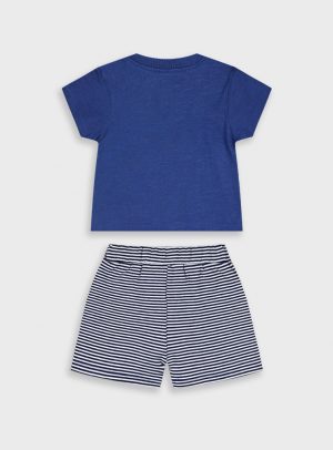 Set t-shirt and shorts for baby boys (3 - 24 months)