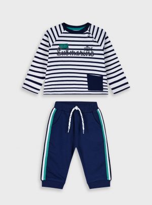 Set t-shirt and pants for baby boys (3 - 24 months)