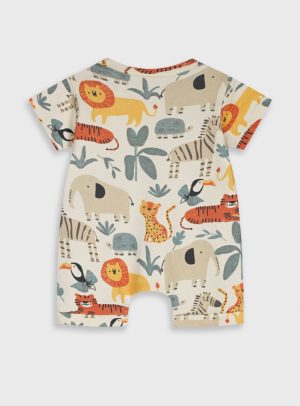 Printed romper for baby boys (0 - 15 months)
