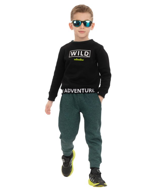 Φούτερ φόρμα Wild Adventure με απαλό χνούδι