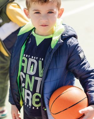 Boys΄ Mako Print Cotton T-Shirt