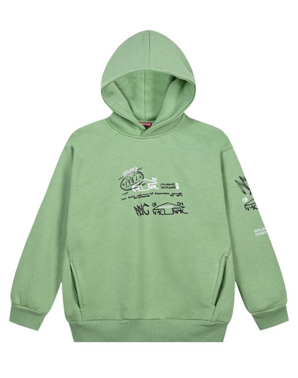 Hoodie with print